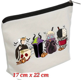 Einfache Sockenprojekttasche Halloween