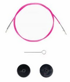 Lykke mit drehende Seile für Wechselspitzen (pink/pfirsich)